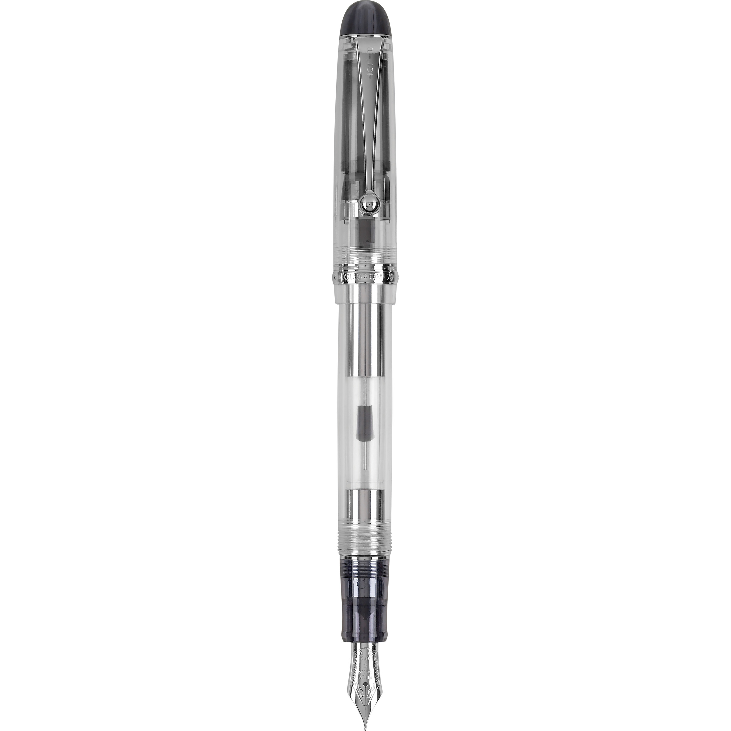 Custom 74 Clear Fountain Pen Broad Nib | Pilot Pen