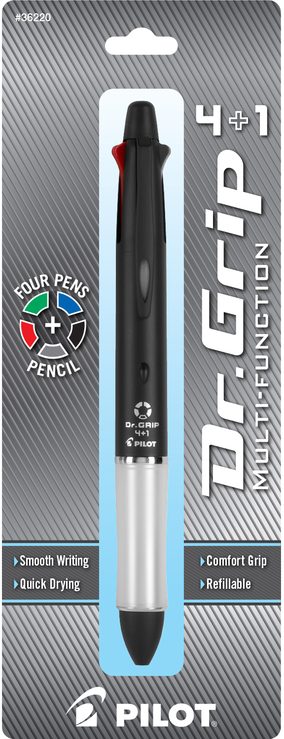 PILOT Dr Grip 4+1 LIMITED EDITION ブラック Dr. Grip 4 + 1 .5mm - Tokyo Pen Shop