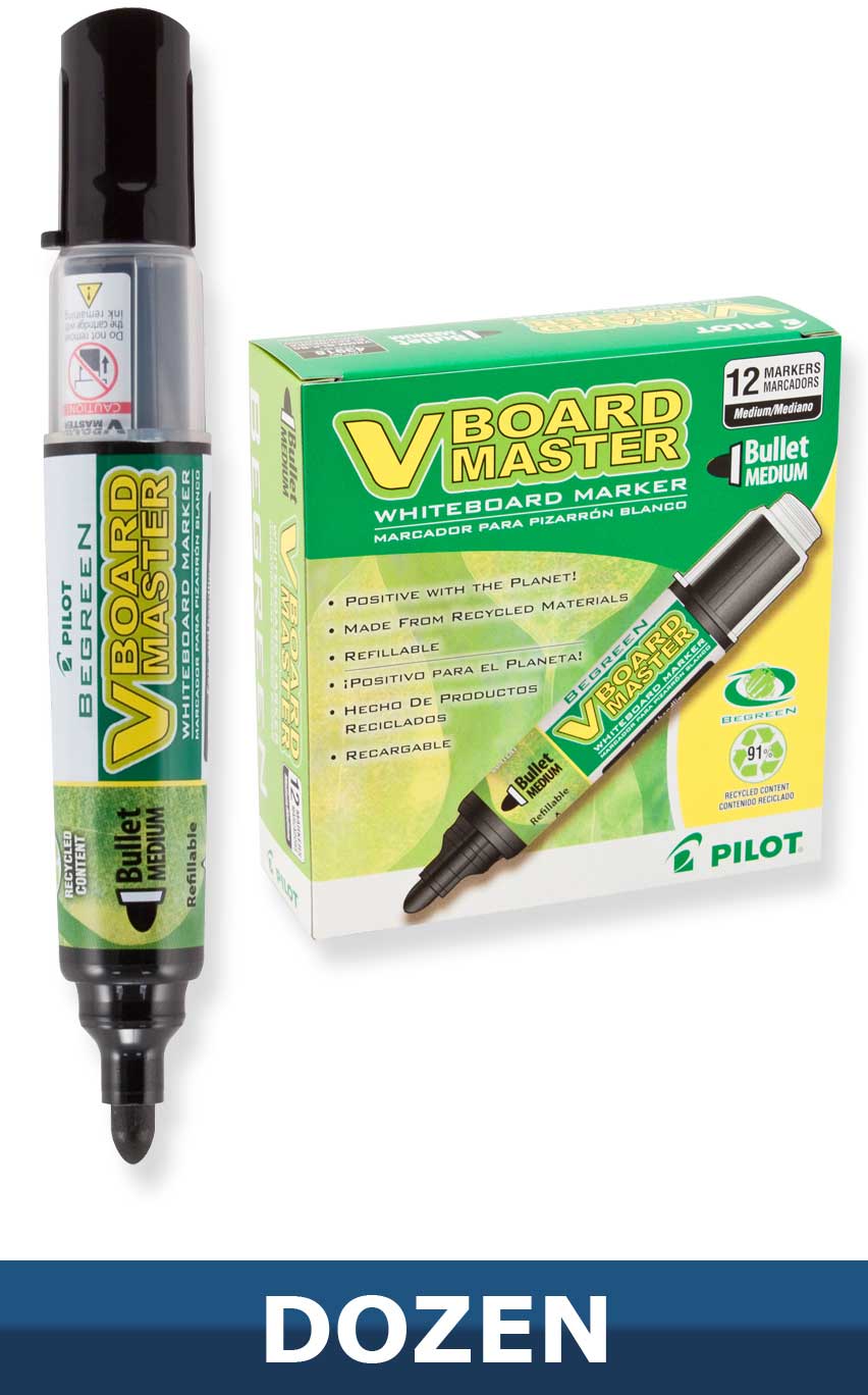 Pilot V Refillable Dry Erase Markers – Rocketbook